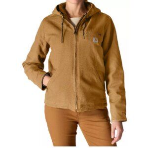 Carhartt Women's Washed Duck Sherpa Lined Jacket